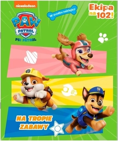 PAW Patrol – holdet i aktion: arbejdsbog med klistermærker