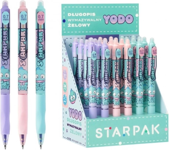 Viskelæder gelpen Yodo – 1 stk.