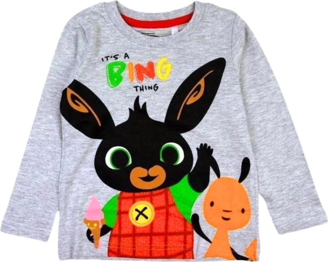 Grå T-shirt med Bing
