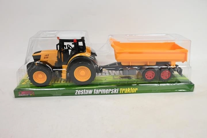 Traktor med trailer til børn