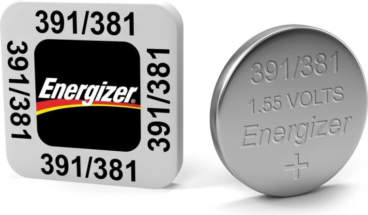Energizer ur-batteri 391/381 SR1120 1 stk