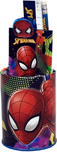 Skrivesæt Spiderman, 7 dele