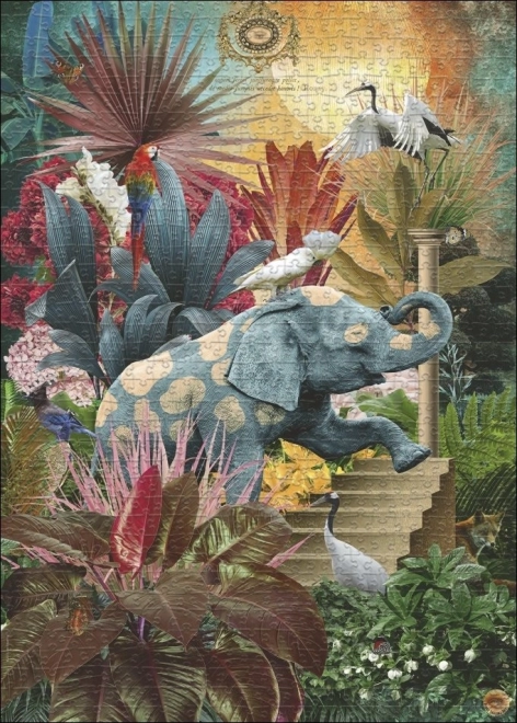 Puzzle HEYE Fauna Fantasies: Elefant-fantasi 1000 brikker