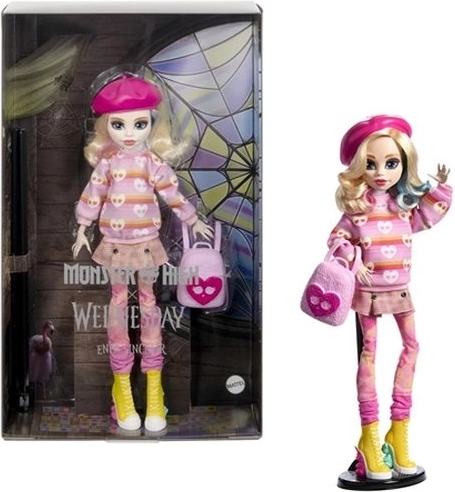Monster High-dukke Enid Sinclair inspireret af serien Wednesday