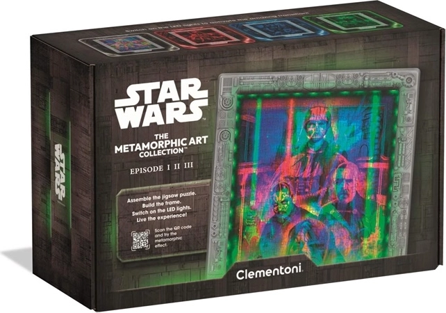 Clementoni Metamorphic puslespil Star Wars 520 brikker - 1 stk.