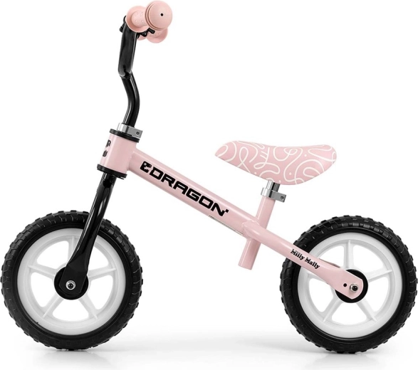 Milly Mally Dragon løbecykel til børn, lyserød