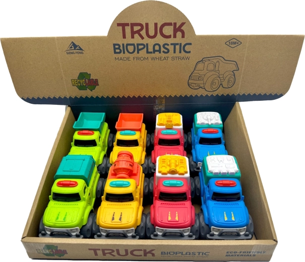 Bioplast mini lastbil Truck 11 cm – forskellige varianter