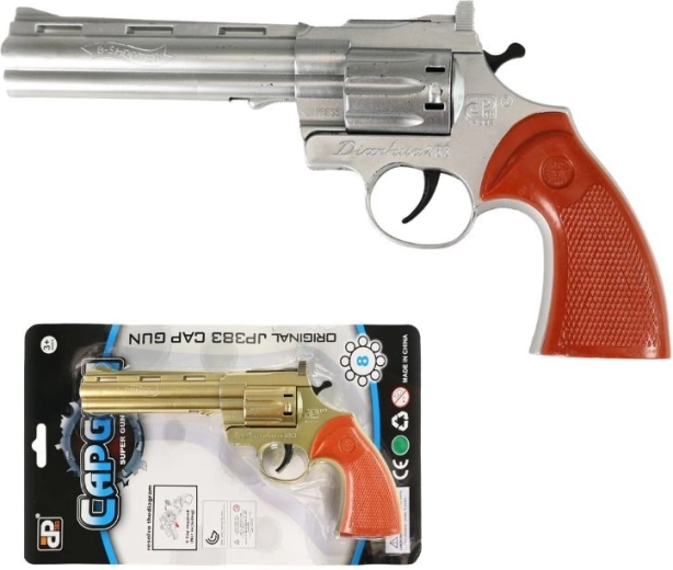 Børnerevolver til knaldhætter til 8 skud - 1 stk.