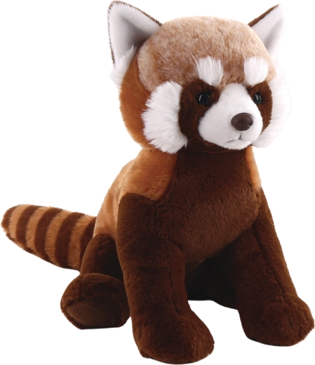 Plys rød panda siddende 30 cm Sparkys