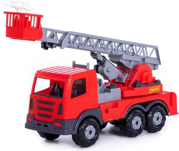 SuperTruck brandbil med anhænger og udtrækkelig stige