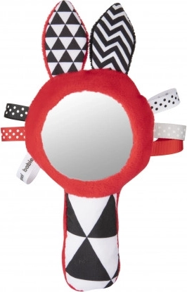 Canpol babies Kontrast pivelyd-håndvægt med spejl SENSORY