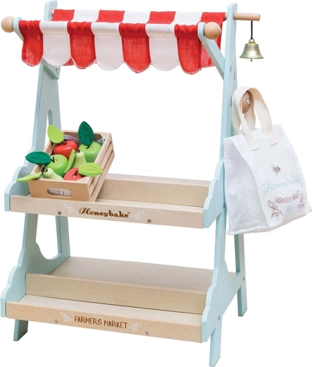 Træsalgsbod til butikleg fra Le Toy Van