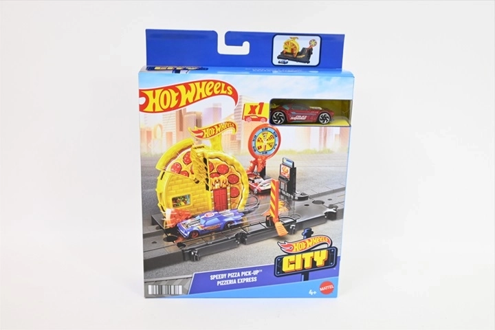 Hot Wheels City afgangspizzeria – legesæt med bil