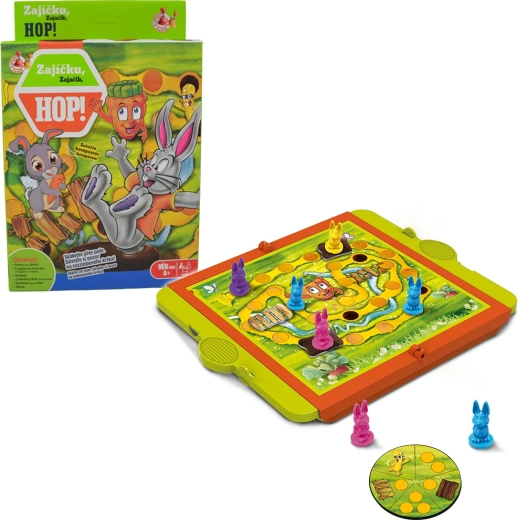 Børnebrætspil Hop, lille kanin!