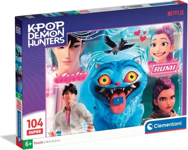 Clementoni puslespil Super K‑Pop Demon Hunters 104 brikker