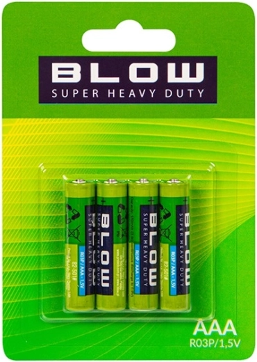 BLOW batteri AAA (R03P) Super Heavy Duty - 1 stk.