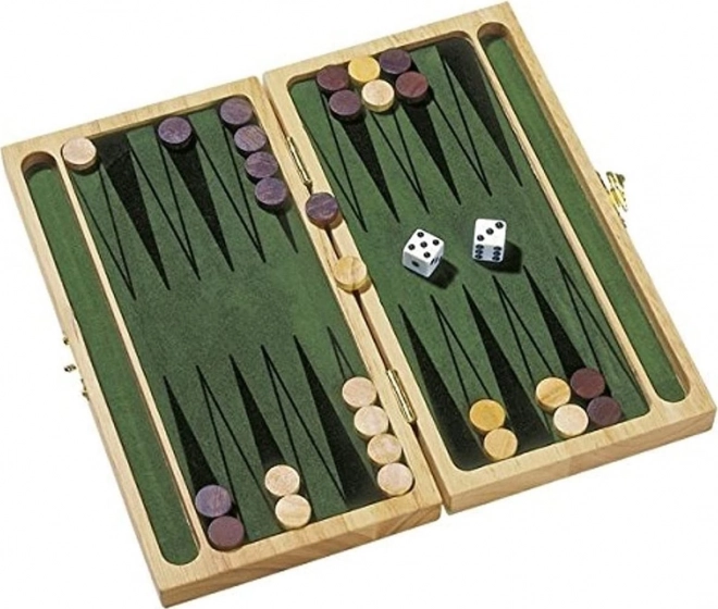 Træ-backgammon GOKI