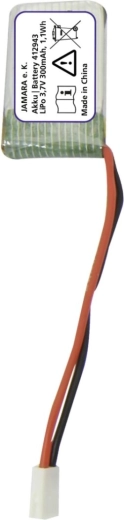 LiPo-batteri til Floater heli (Altitude) 3,7 V 300 mAh 1,11 Wh Jamara
