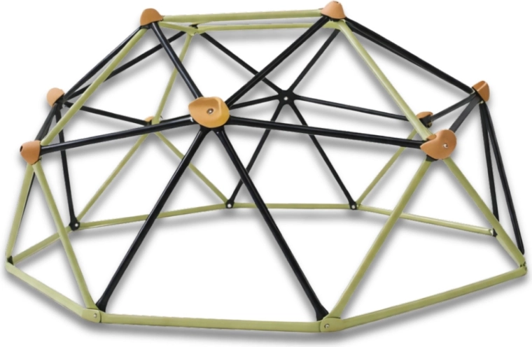 Have-klatrekuppel til børn 182 × 86 cm