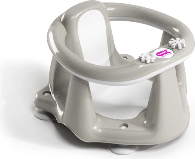 Ok baby badesæde til badekar Flipper Evolution med sugekopper grå (6–15 måneder)