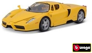Bburago Ferrari Enzo gul model i skala 1:24
