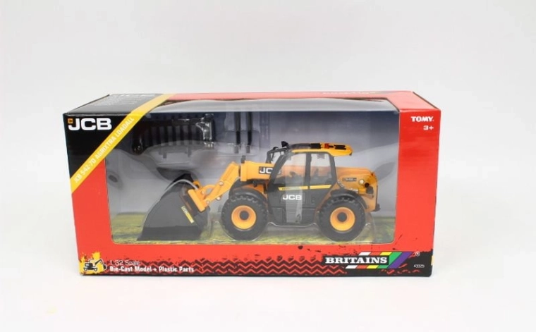 Tomy Britains JCB Agrixtra-læsser med tilbehør