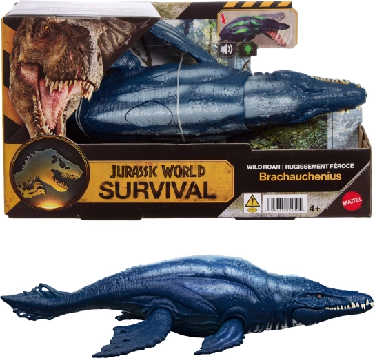 Interaktiv dinosaurfigur JURASSIC WORLD Survival Brachauchenius 30 cm