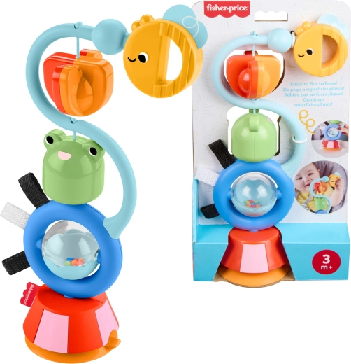 Fisher-Price-sensorisk legetøj med sugekop Glade lyde