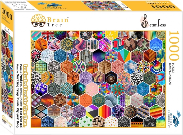 Puslespil Mønstre 1000 brikker Brain Tree