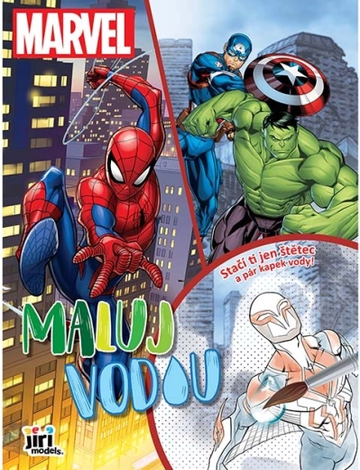 Marvel vandmaling A4