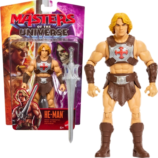 He-Man-figur Masters of the Universe 14 cm med sværd