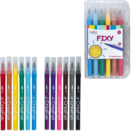 CreaFun tuscher 12 farver