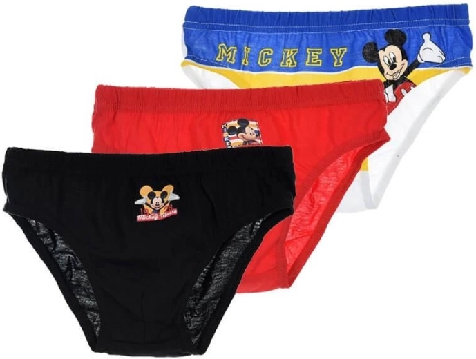 Sæt drengeunderbukser Disney Mickey (3 stk)