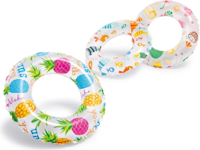 Oppustelig badering til vand 51 cm INTEX – sommermotiver