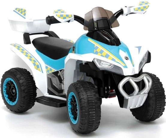 Børns batteridrevet ATV med polititema