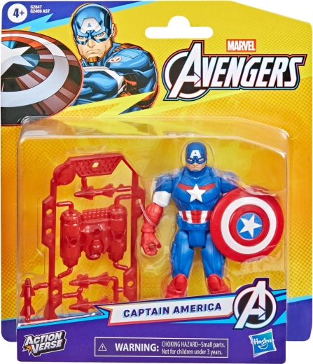 Hasbro Marvel Avengers ActionVerse Captain America-figur