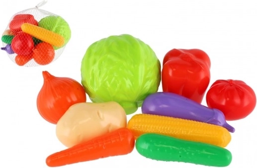 Plastgrøntsager til børn