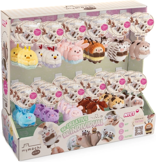 NICI display med MyMochi minis-vedhæng serie 4 – Spring Edition, 36 stk.