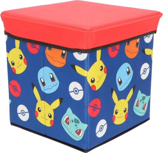 Taburet med opbevaringsrum Pokémon