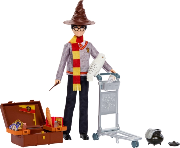 Mattel Harry Potter perron 9¾ legesæt – Harry Potter-dukke og tilbehør