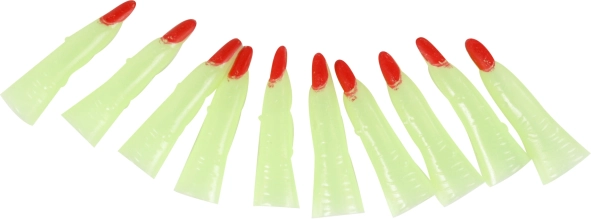 Heksefingre til Halloween – sæt med 10 stk.