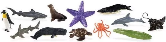 Havliv – minifigurer af havdyr - 1 stk.