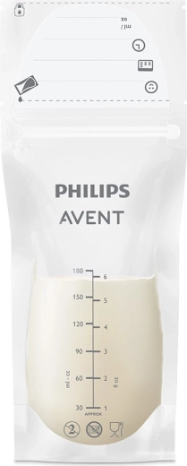 Philips Avent poser til modermælk 180 ml, 25 stk.