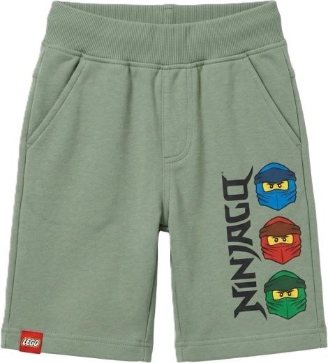 Grønne LEGO-bermudashorts – Størrelse: 98