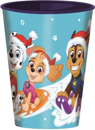 Plastikkop Paw Patrol jul 260 ml