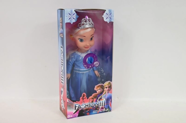 Prinsessedukke med krone