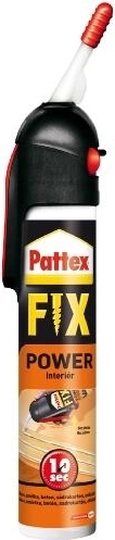Pattex Power Fix DIY selvudløst monteringslim til indendørs brug 250 g