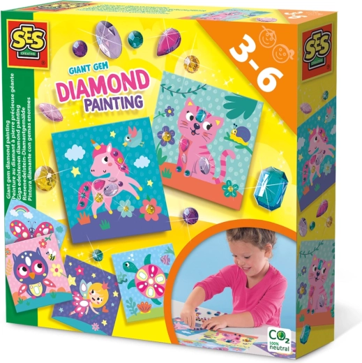 SES Maling og kreativitet diamantdyr
