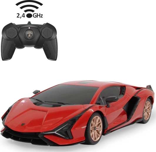 Jamara Lamborghini Sián FKP 37 RC-bil 1:24 rød 2,4 GHz - 1 stk