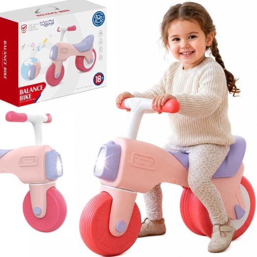 Gåbil med lys og lyd WOOPIE Huanger, pink